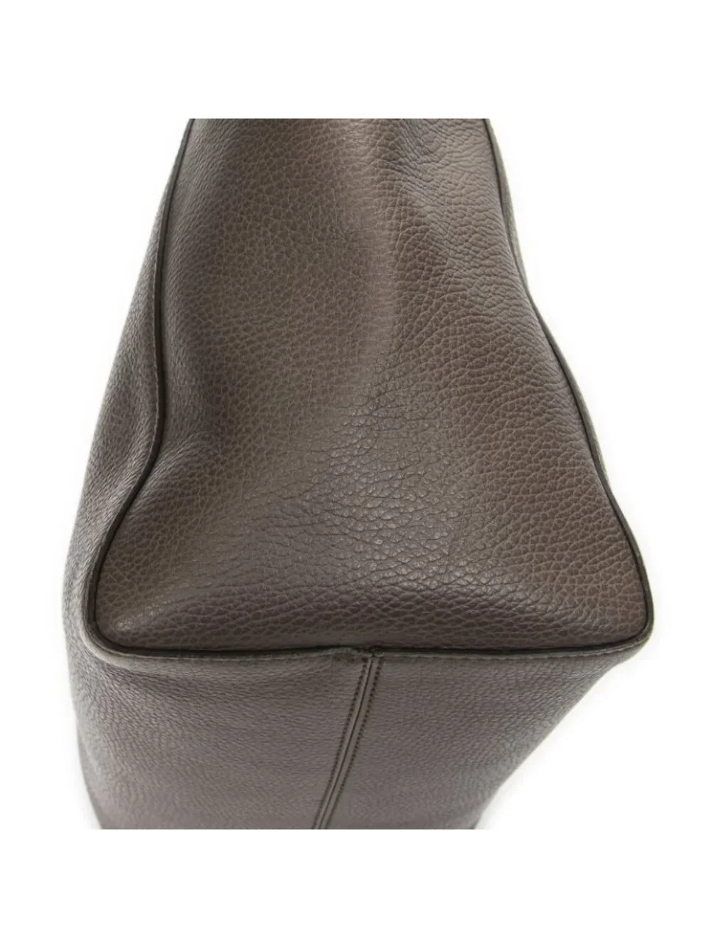 Gucci Swing Tote Taupe Pink Grain Calf Skin Leather